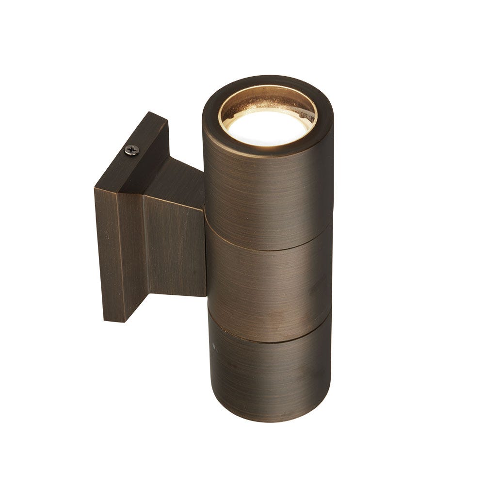 AMP solid cast brass up and down sconce in antique bronze finish
