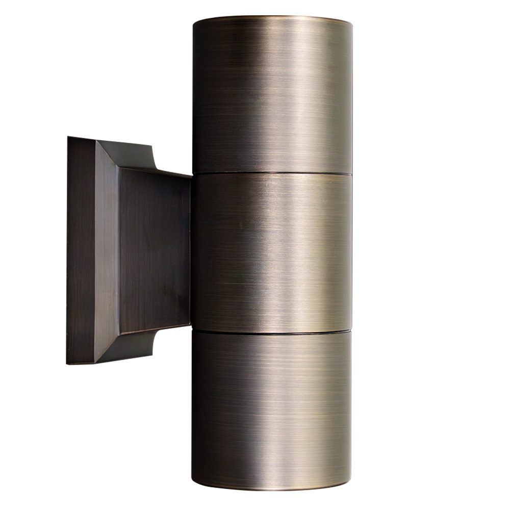 Up and down sconce with open lenses
